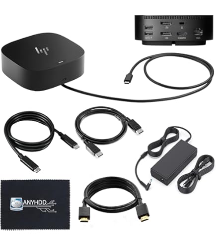 HP USB-C ドック G5 Amazon.com: HP USB-C Dock G5, Model Number: 5TW10UT#ABA, for